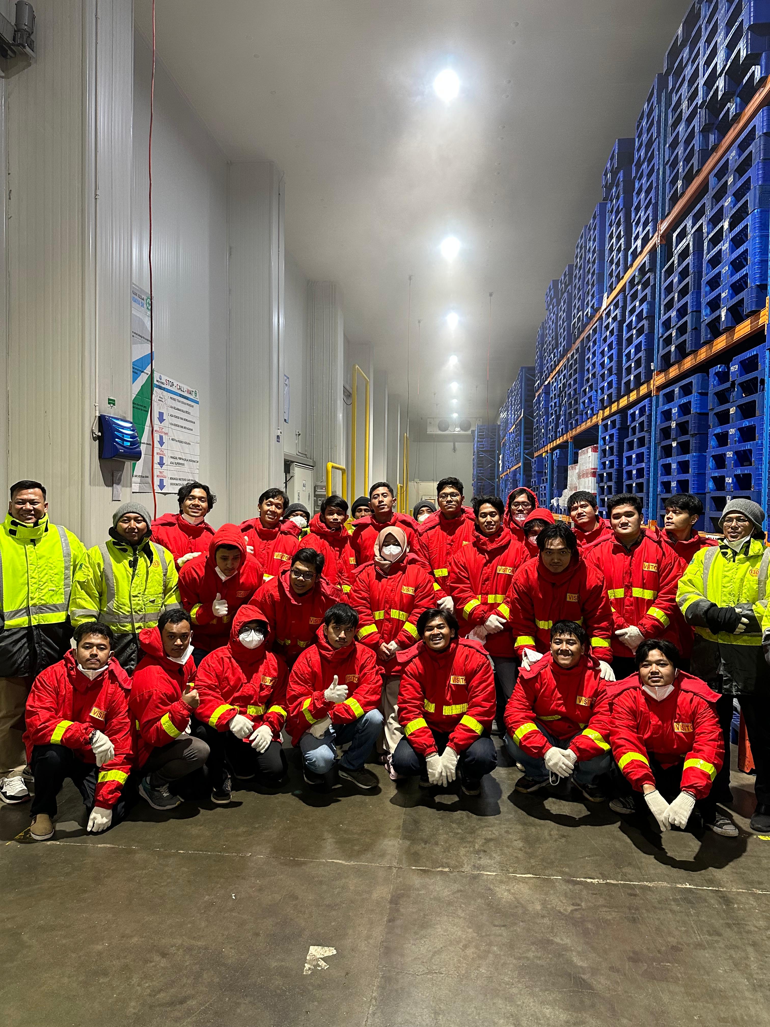 Mechanical Engineering Students From Universitas Indonesia visited MGM Bosco Logistics Facility in Bekasi.