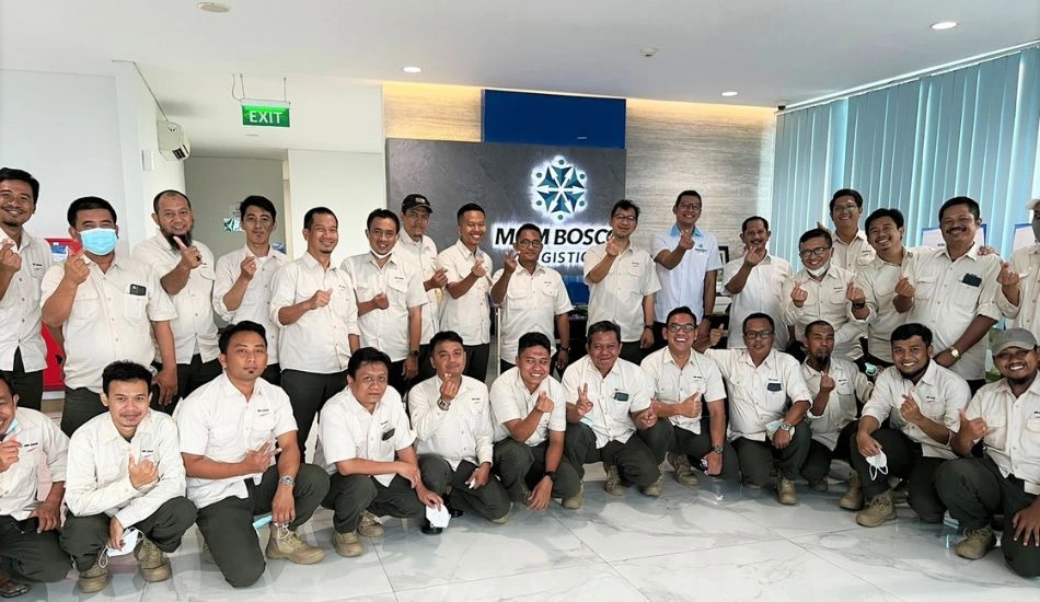 Work Visit from PT. Indosarana Jaya Perkasa to MGM Bosco Logistics.