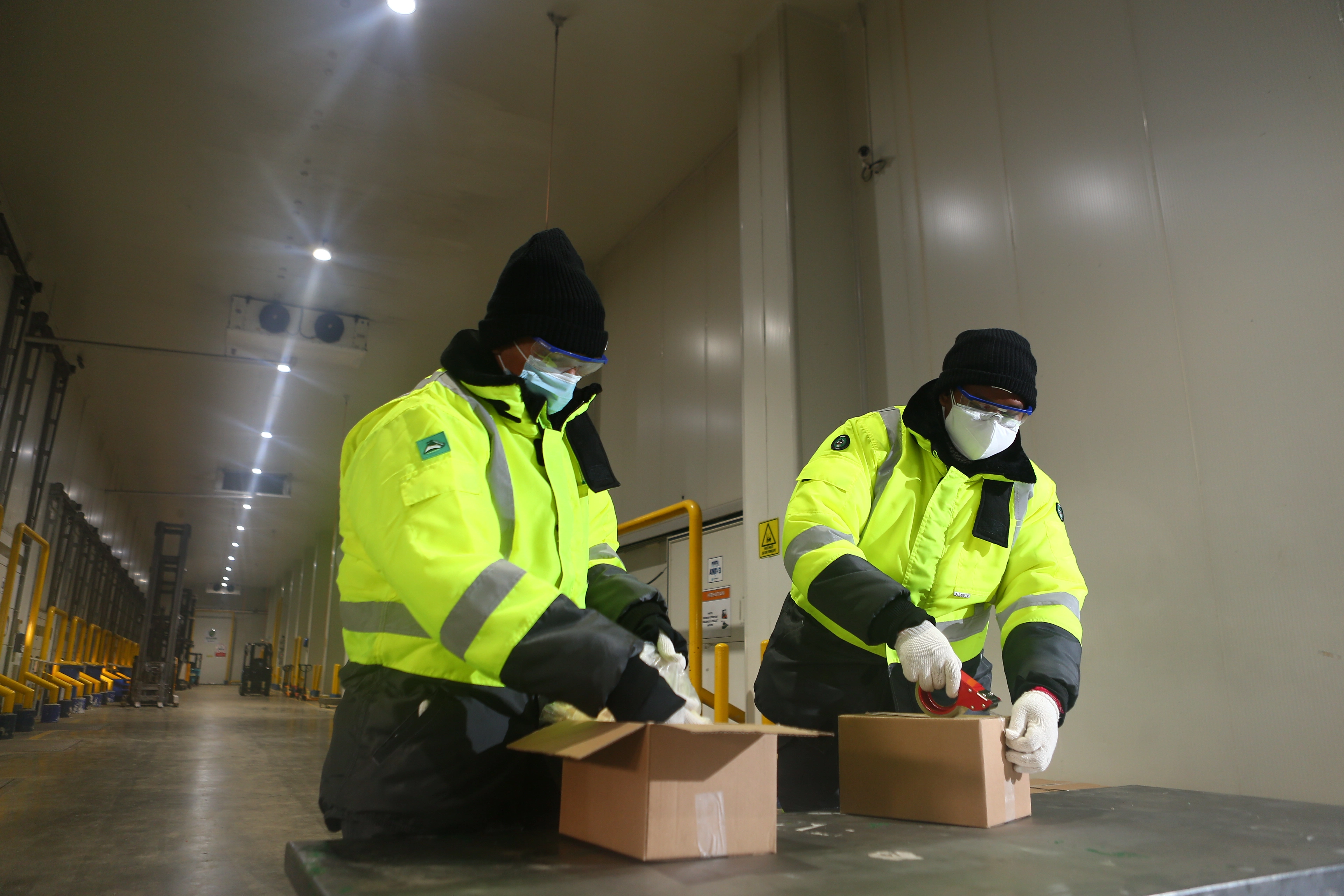 Service location coverage map