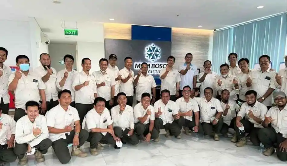 Work Visit from PT. Indosarana Jaya Perkasa to MGM Bosco Logistics.